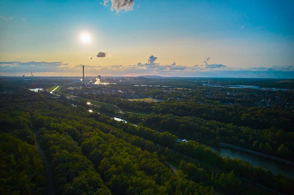 Schurenbachhalde in Essen Altenessen mit der DJI Air2s Drohne