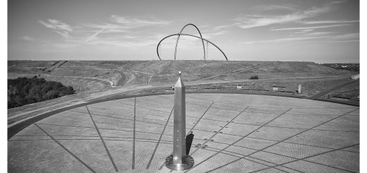 DJI Air2s auf der Halde Hoheward in Herten. Schöne Aussicht von ganz oben.