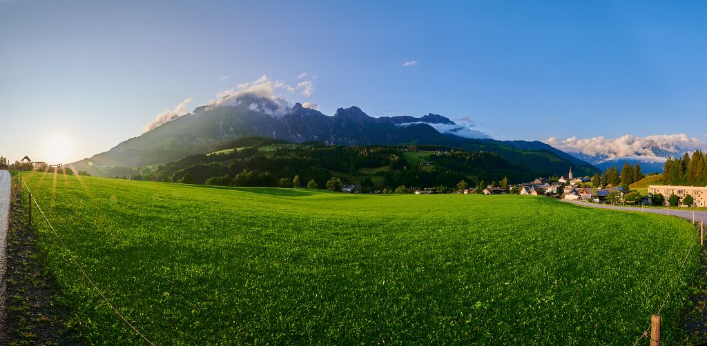 Österreich, Berge, Seen, Bergsee, Asitz, Wasserfall, Krimmler Wasserfall, Drohne, Panorama, Bergpanorama, DJI Air2s,