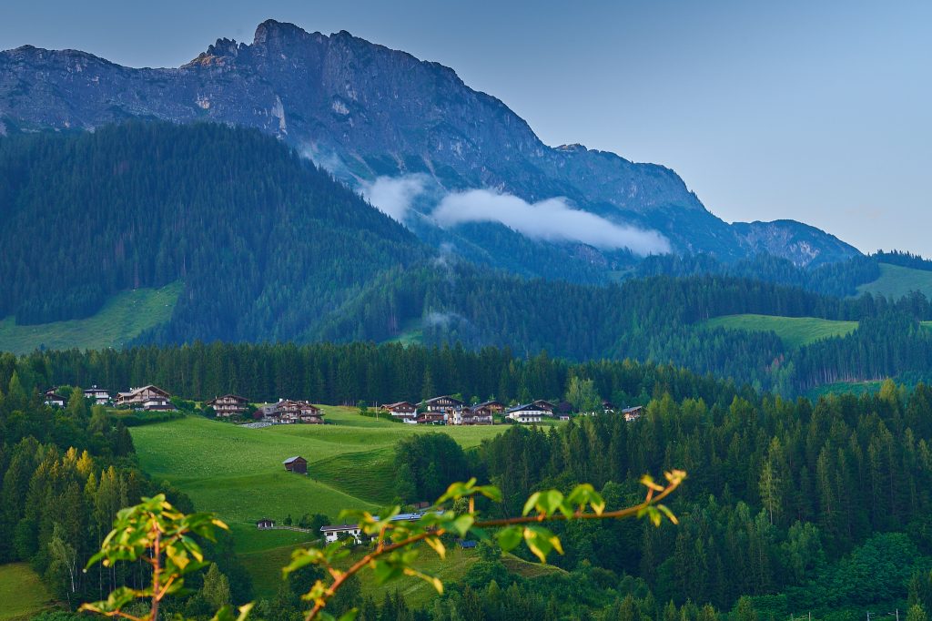 Österreich, Berge, Seen, Bergsee, Asitz, Wasserfall, Krimmler Wasserfall, Drohne, Panorama, Bergpanorama, DJI Air2s,