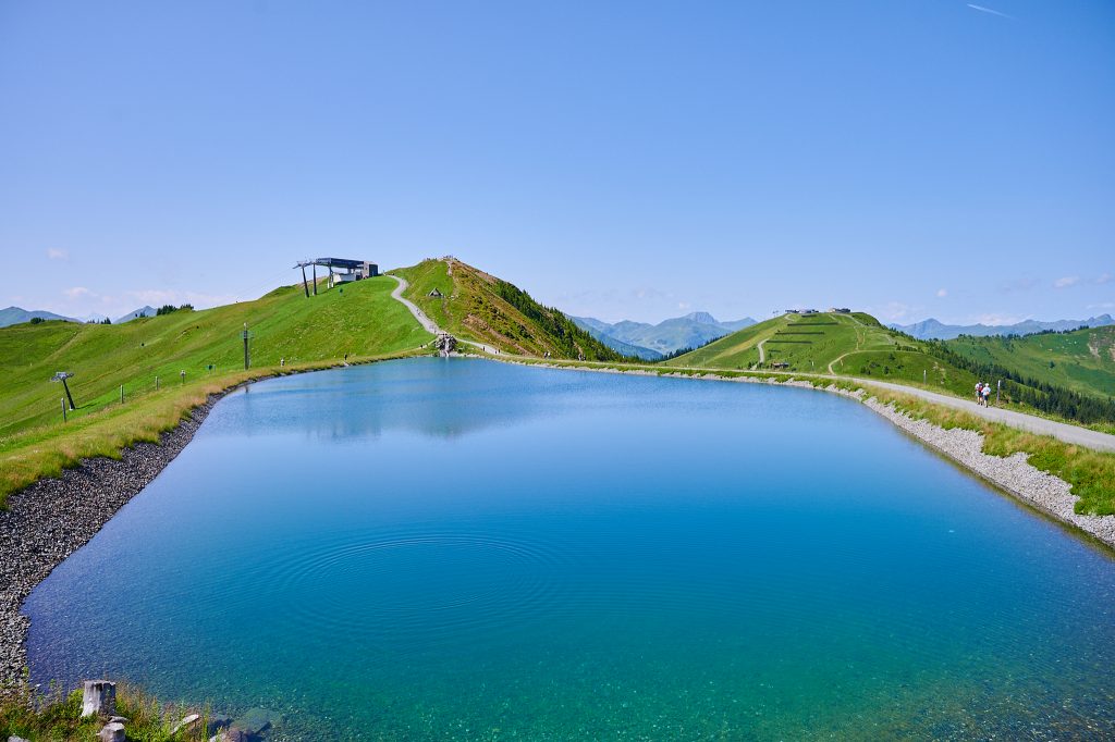 Österreich, Berge, Seen, Bergsee, Asitz, Wasserfall, Krimmler Wasserfall, Drohne, Panorama, Bergpanorama, DJI Air2s,
