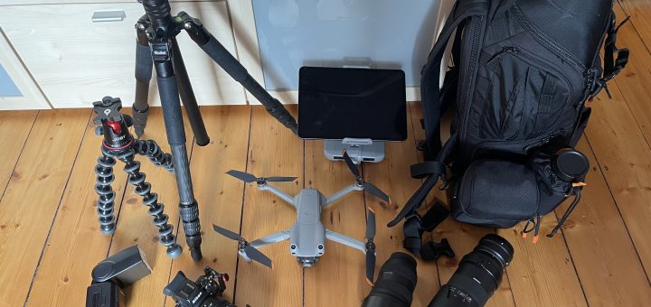 Übersicht über meine Kamera und Equipment