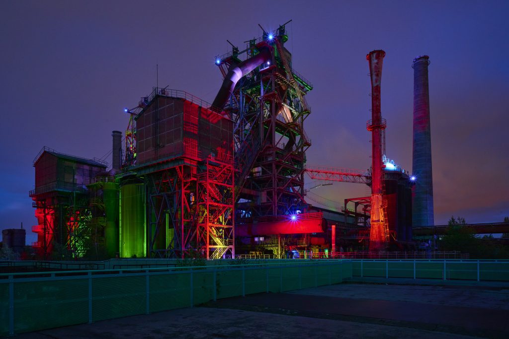 Landschaftspark Duisburg Nord - Langzeitbelichtung