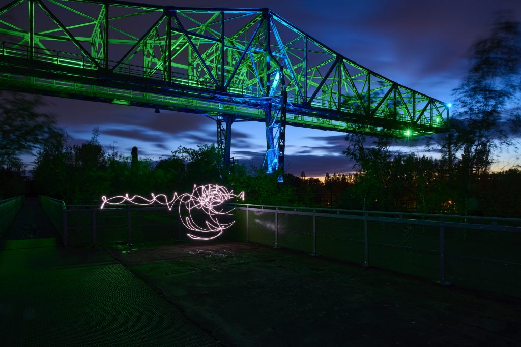 Landschaftspark Duisburg Nord - Langzeitbelichtung