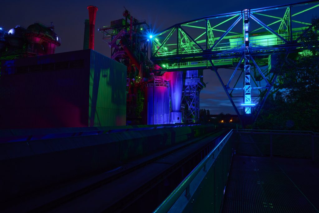 Landschaftspark Duisburg Nord - Langzeitbelichtung