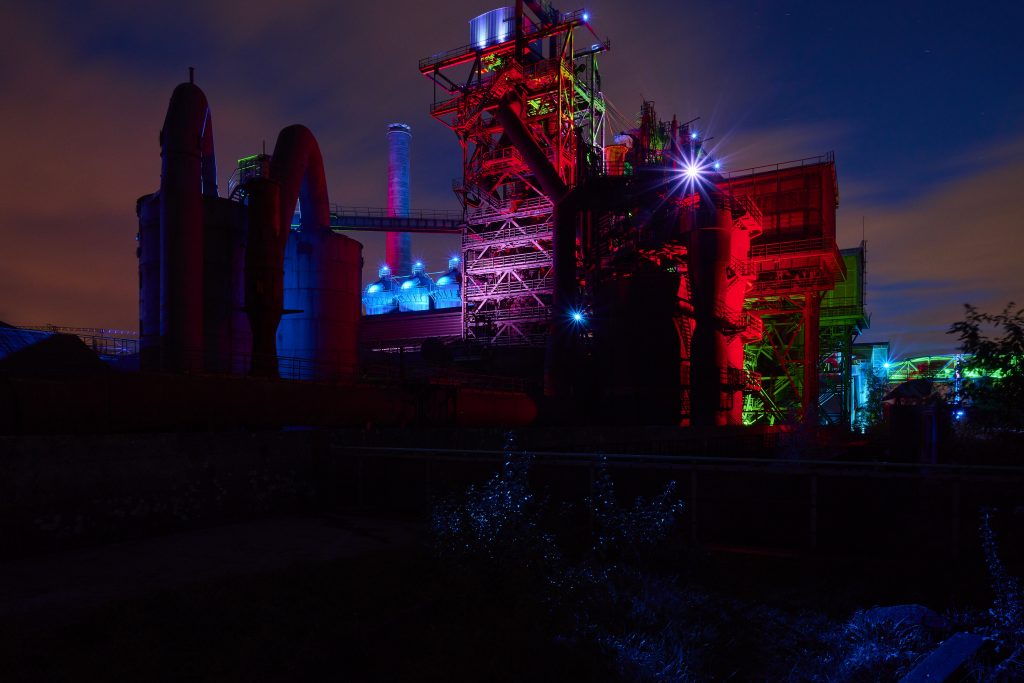 Landschaftspark Duisburg Nord - Langzeitbelichtung