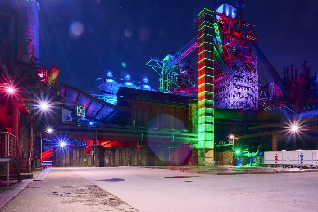 Landschaftspark Duisburg Nord - Langzeitbelichtung