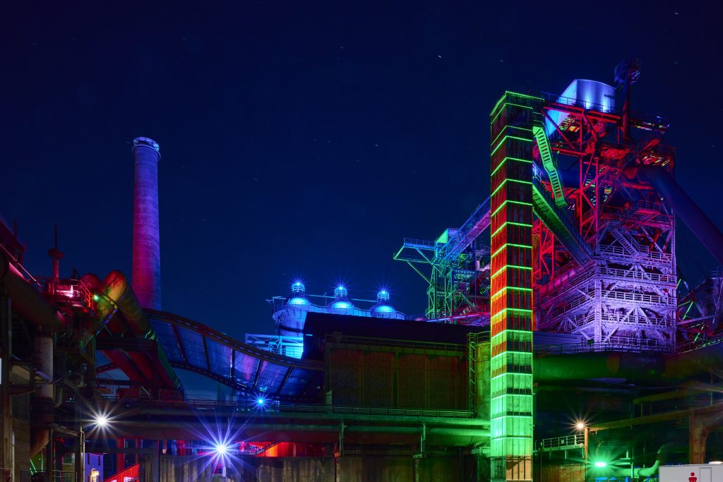 Landschaftspark Duisburg Nord - Langzeitbelichtung